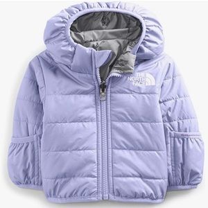 The North Face Infant Reversible Puffer Jacket-Sweet Lavender
